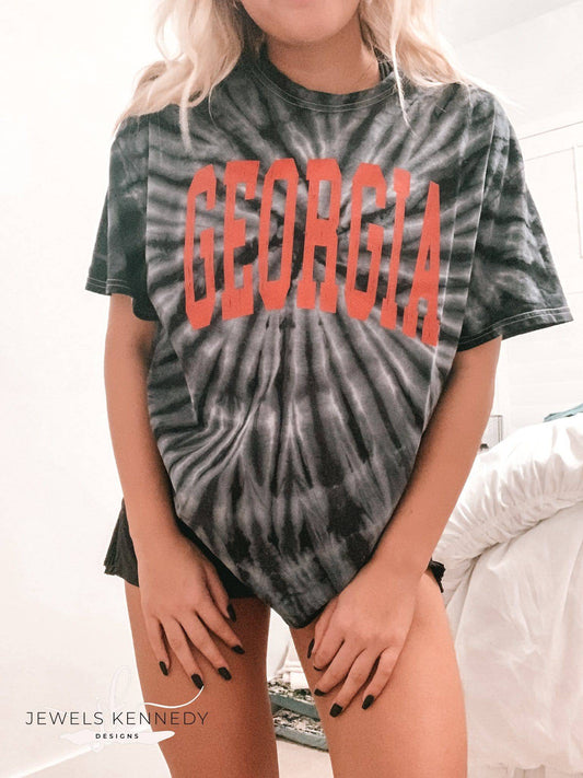 Georgia Tie Dye Shirt - JEWELS KENNEDY DESIGNS