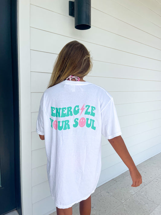 ENERGIZE YOUR SOUL SHIRT - Jewels Kennedy Designs