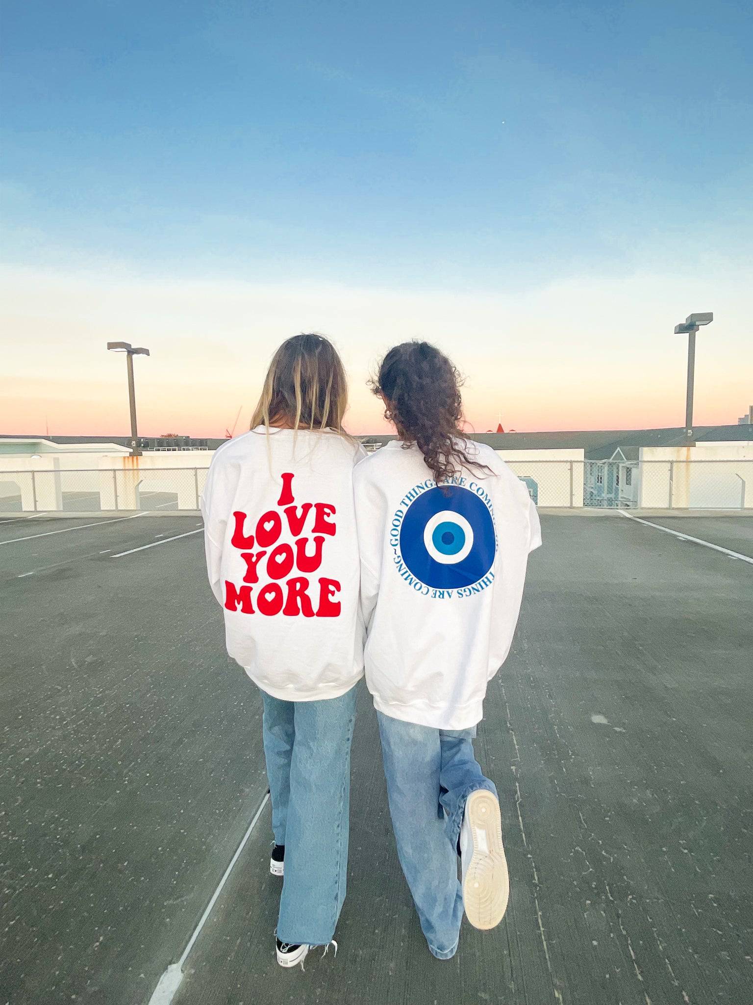 I LOVE YOU MORE CREWNECK - JEWELS KENNEDY DESIGNS