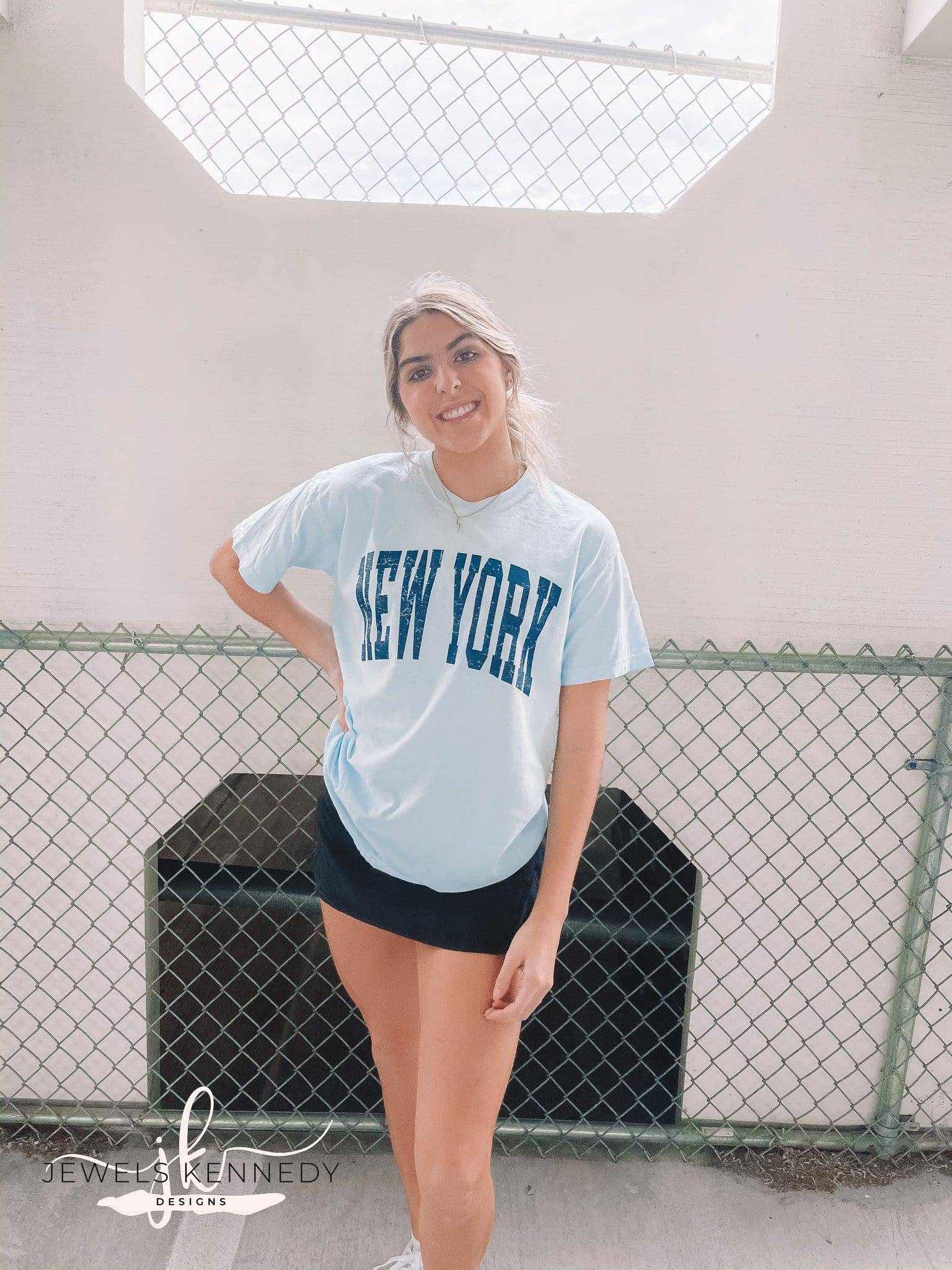 New York Comfort Colors Shirt - JEWELS KENNEDY DESIGNS