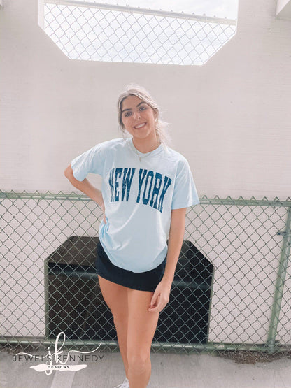 New York Comfort Colors Shirt - JEWELS KENNEDY DESIGNS