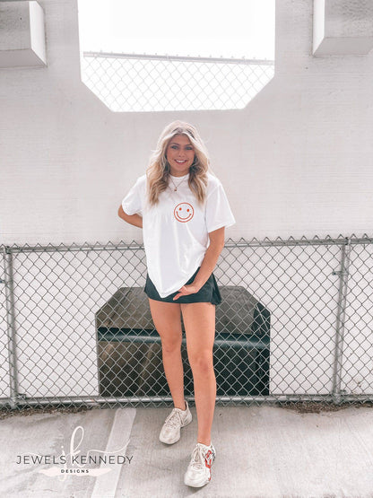 Good Vibes Smile Comfort Colors Shirt - JEWELS KENNEDY DESIGNS