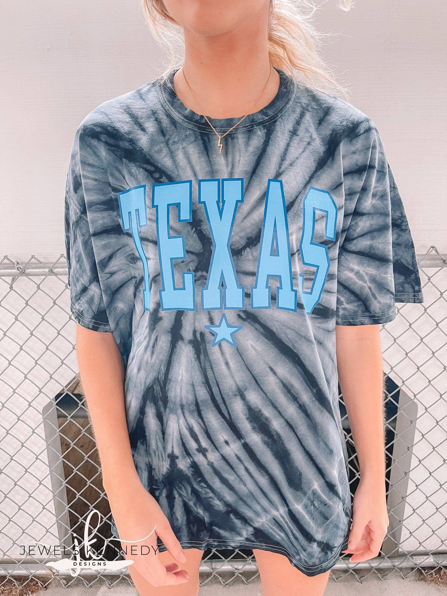 Texas Tie Dye Shirt - JEWELS KENNEDY DESIGNS
