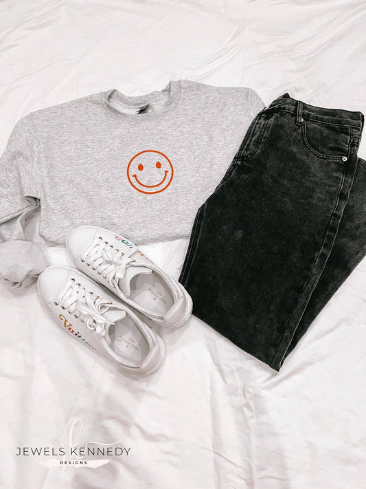 Smile Crewneck - JEWELS KENNEDY DESIGNS