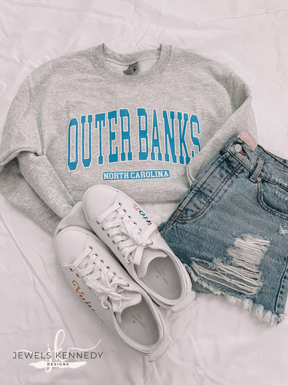 Outer Banks Crewneck - JEWELS KENNEDY DESIGNS