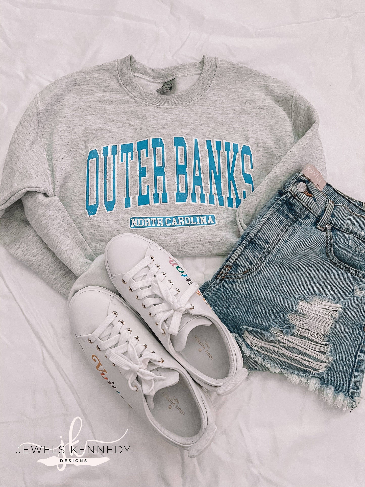 Outer Banks Crewneck - JEWELS KENNEDY DESIGNS