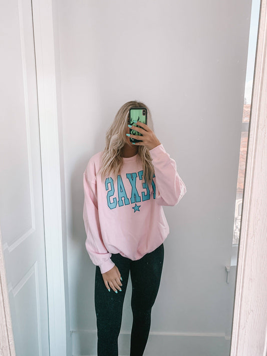 Texas Crewneck - JEWELS KENNEDY DESIGNS