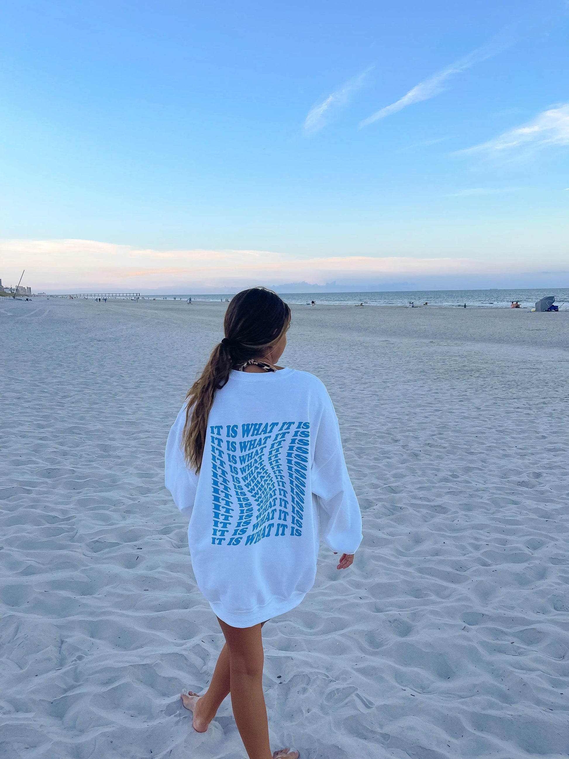 IT IS WHAT IT IS CREWNECK - Jewels Kennedy Designs