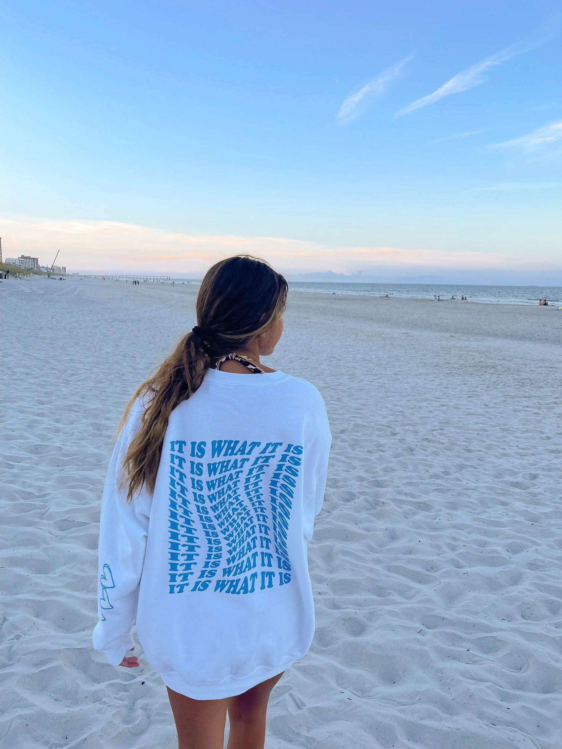 IT IS WHAT IT IS CREWNECK - Jewels Kennedy Designs
