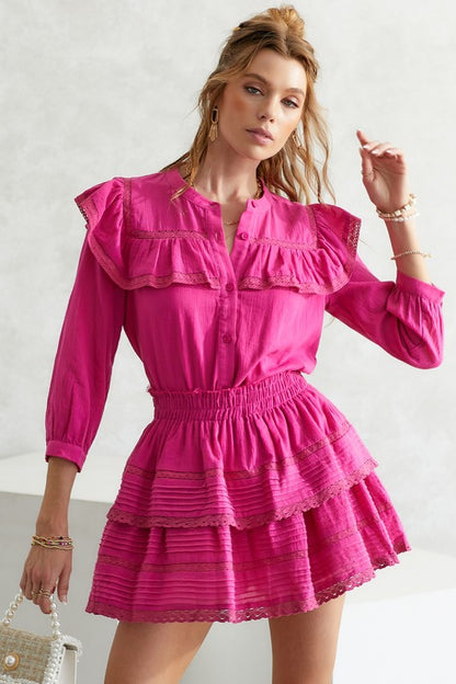 Josie Skirt - Hot Pink - Jewels Kennedy Designs