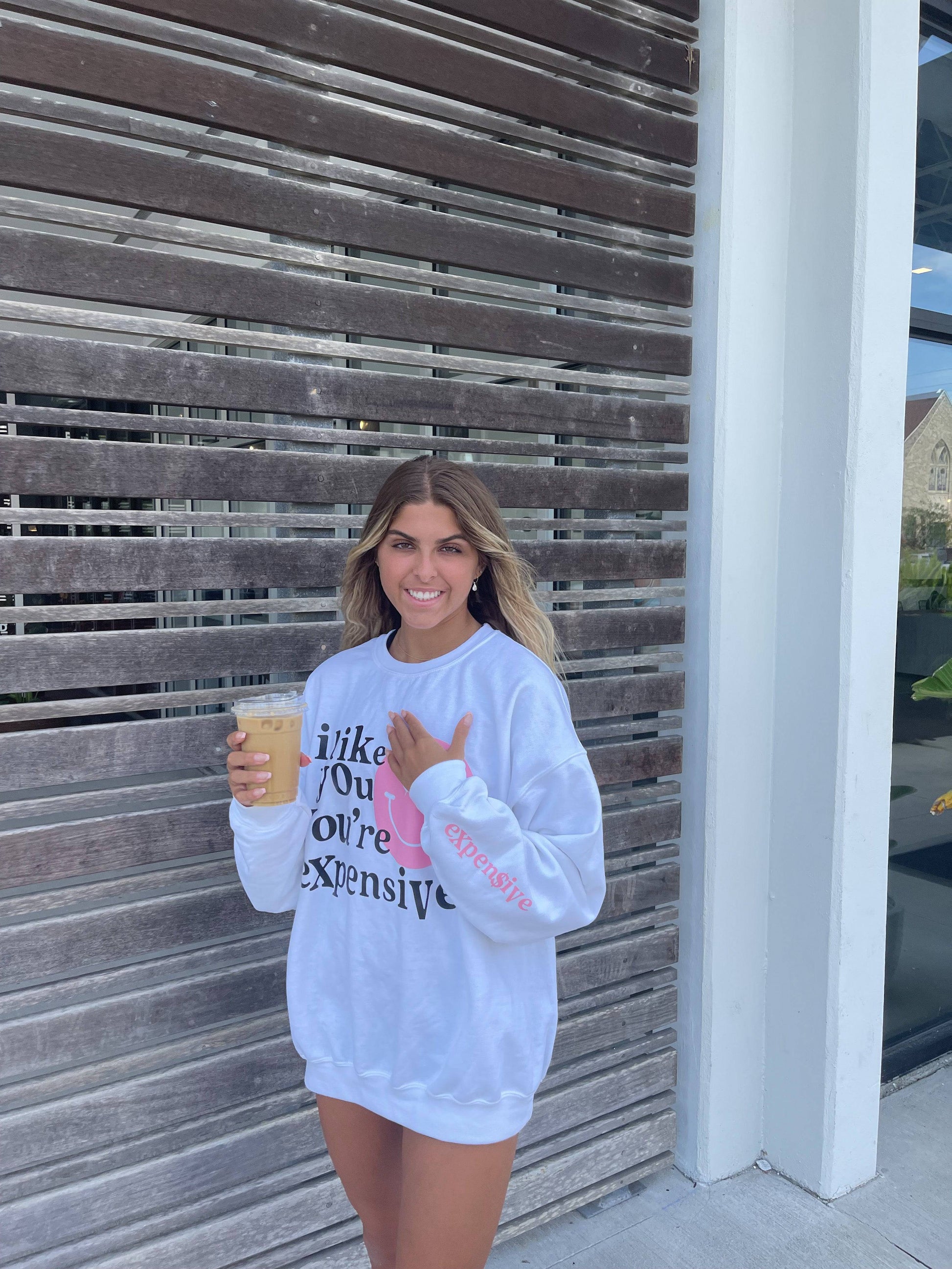 YOU’RE EXPENSIVE CREWNECK - JEWELS KENNEDY DESIGNS