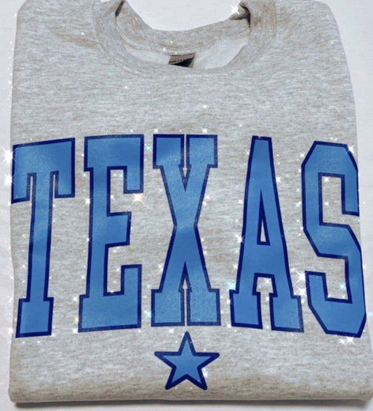 Texas Crewneck - JEWELS KENNEDY DESIGNS