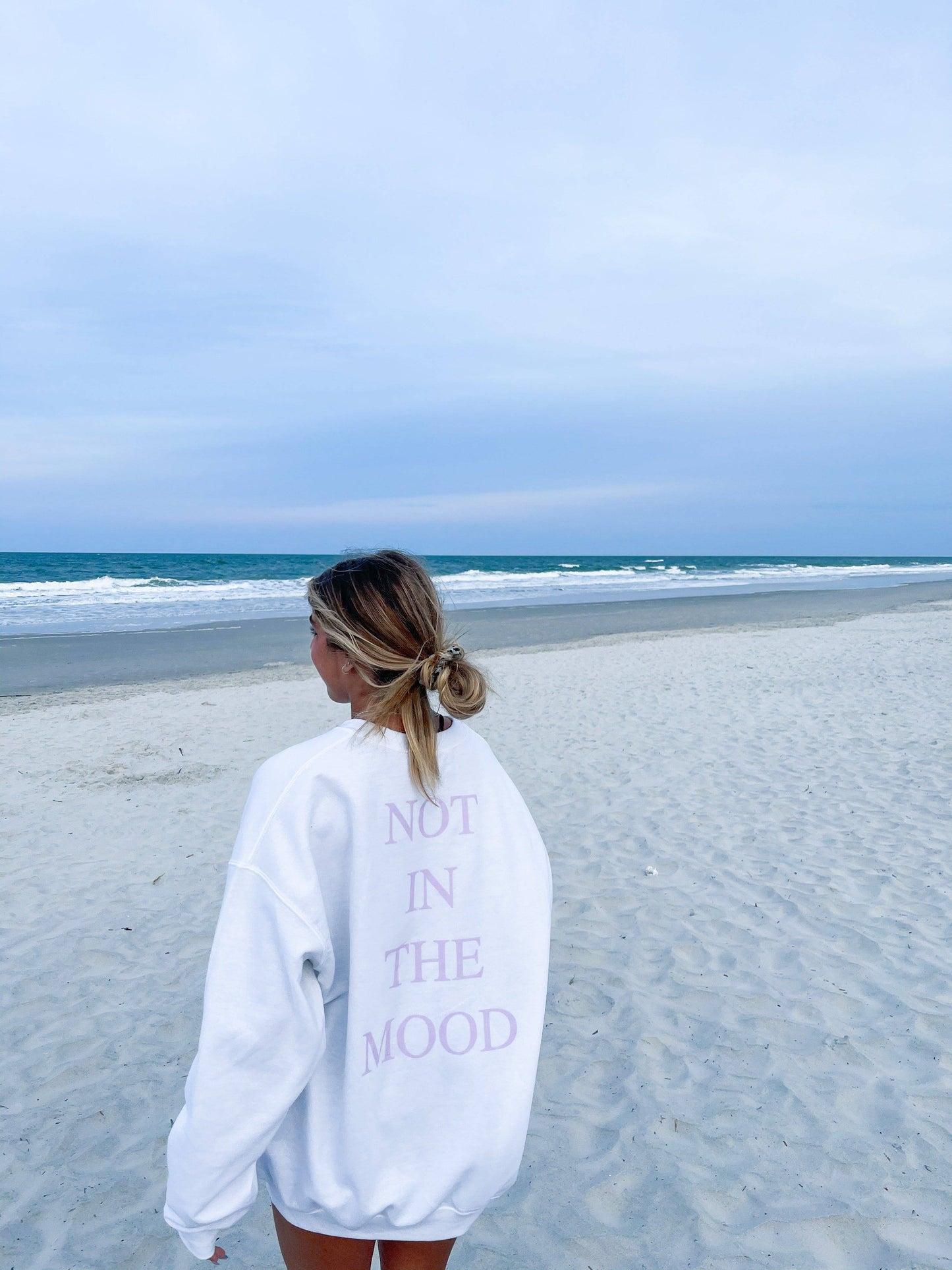 NOT IN THE MOOD CREWNECK - JEWELS KENNEDY DESIGNS