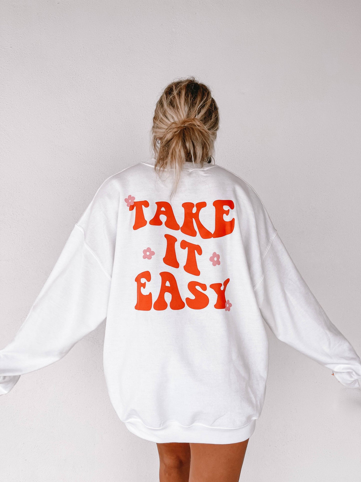 TAKE IT EASY CREWNECK - JEWELS KENNEDY DESIGNS