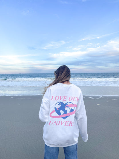 LOVE OUR UNIVERSE CREWNECK - Jewels Kennedy Designs