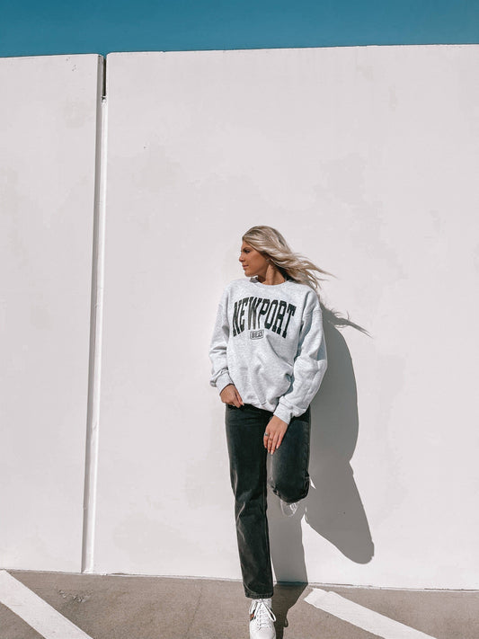 Newport Beach Crewneck - JEWELS KENNEDY DESIGNS
