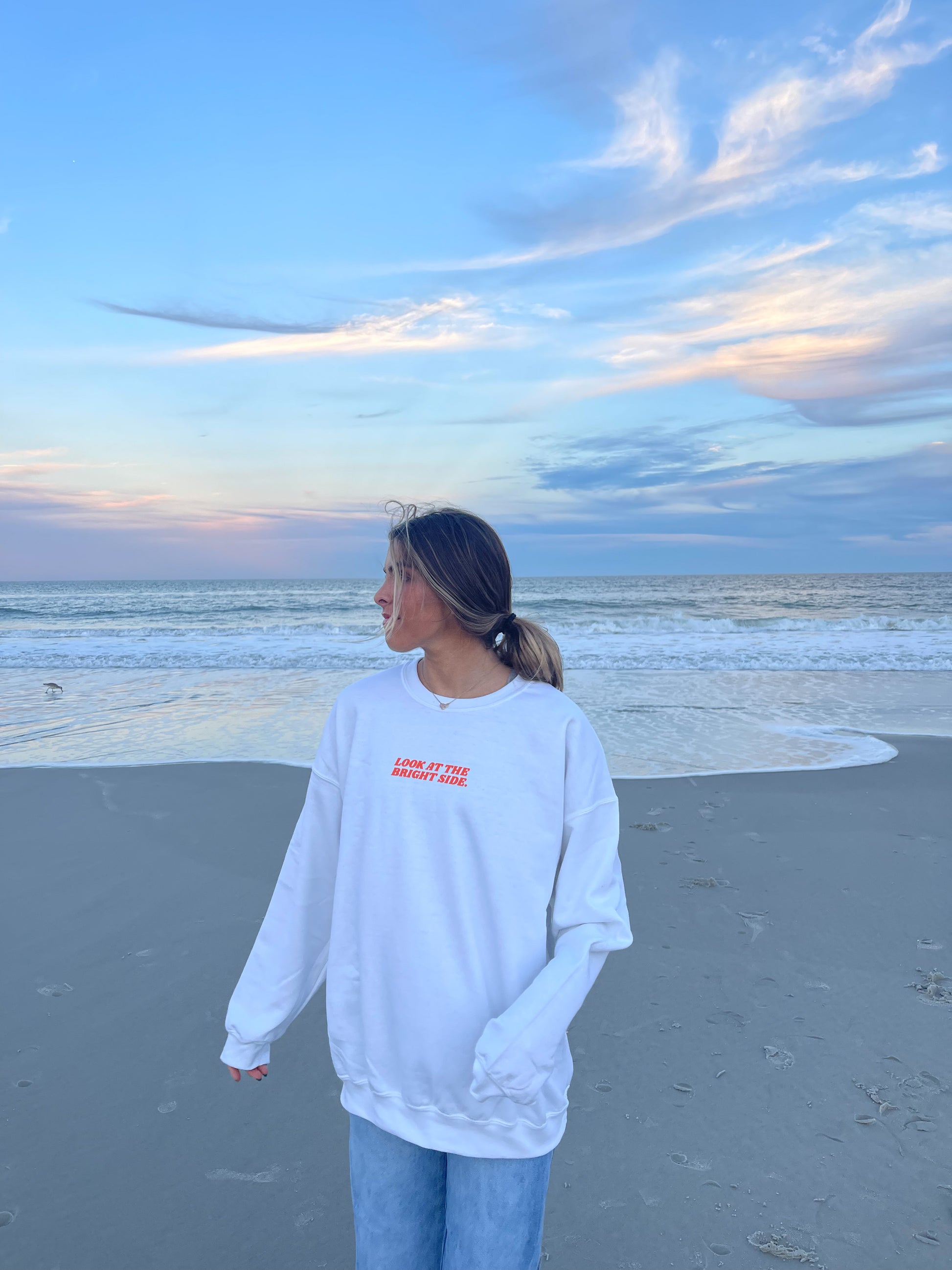 BRIGHT SIDE CREWNECK - Jewels Kennedy Designs