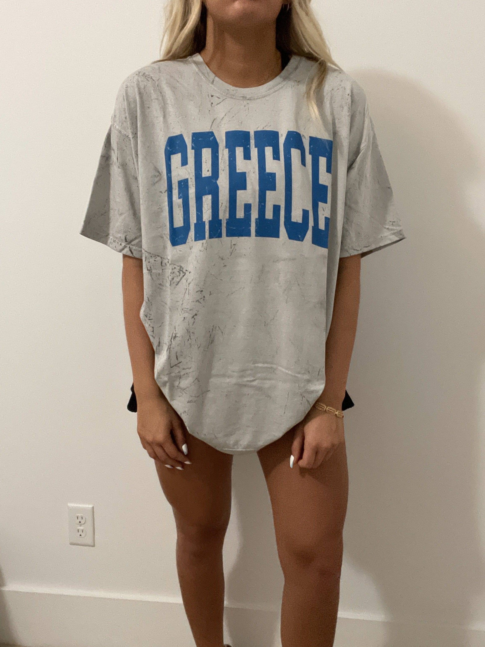 Greece Comfort Colors Shirt - JEWELS KENNEDY DESIGNS