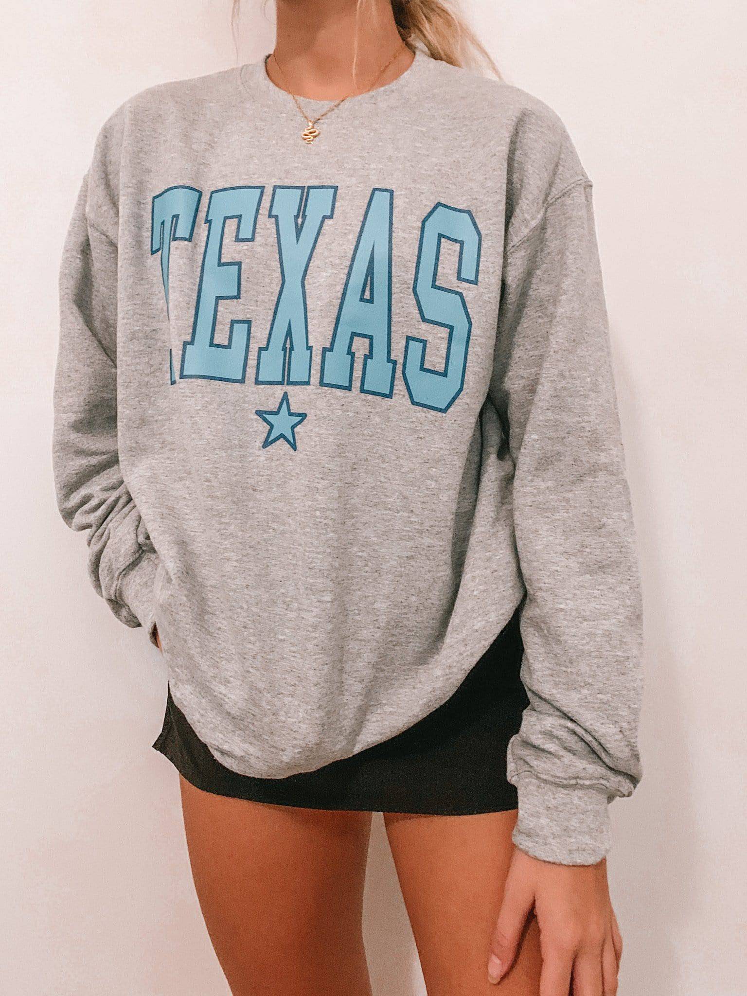 Texas Crewneck - JEWELS KENNEDY DESIGNS