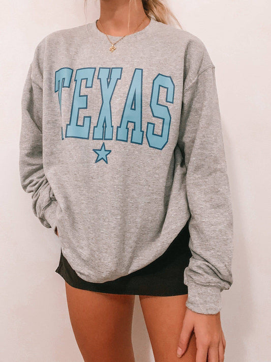Texas Crewneck - JEWELS KENNEDY DESIGNS