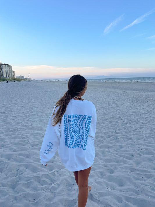 IT IS WHAT IT IS CREWNECK - Jewels Kennedy Designs