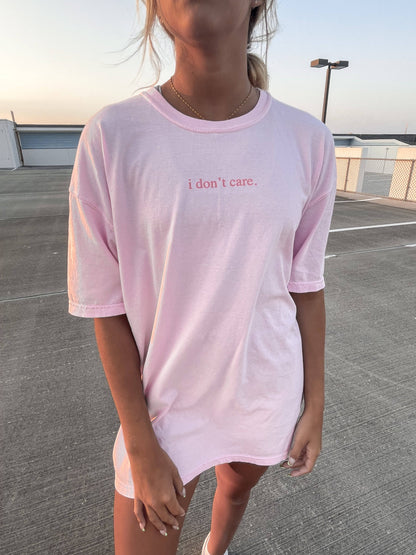 I DON’T CARE SHIRT - JEWELS KENNEDY DESIGNS