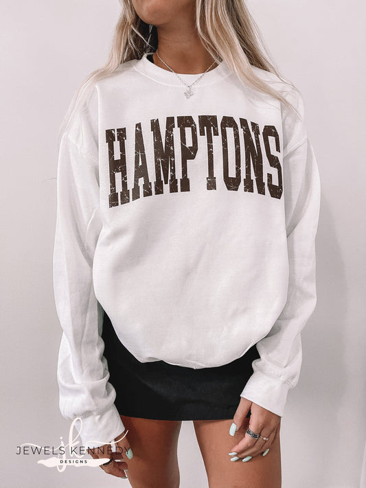 Hamptons Crewneck - JEWELS KENNEDY DESIGNS