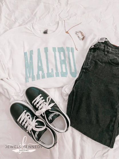 Malibu Crewneck - JEWELS KENNEDY DESIGNS