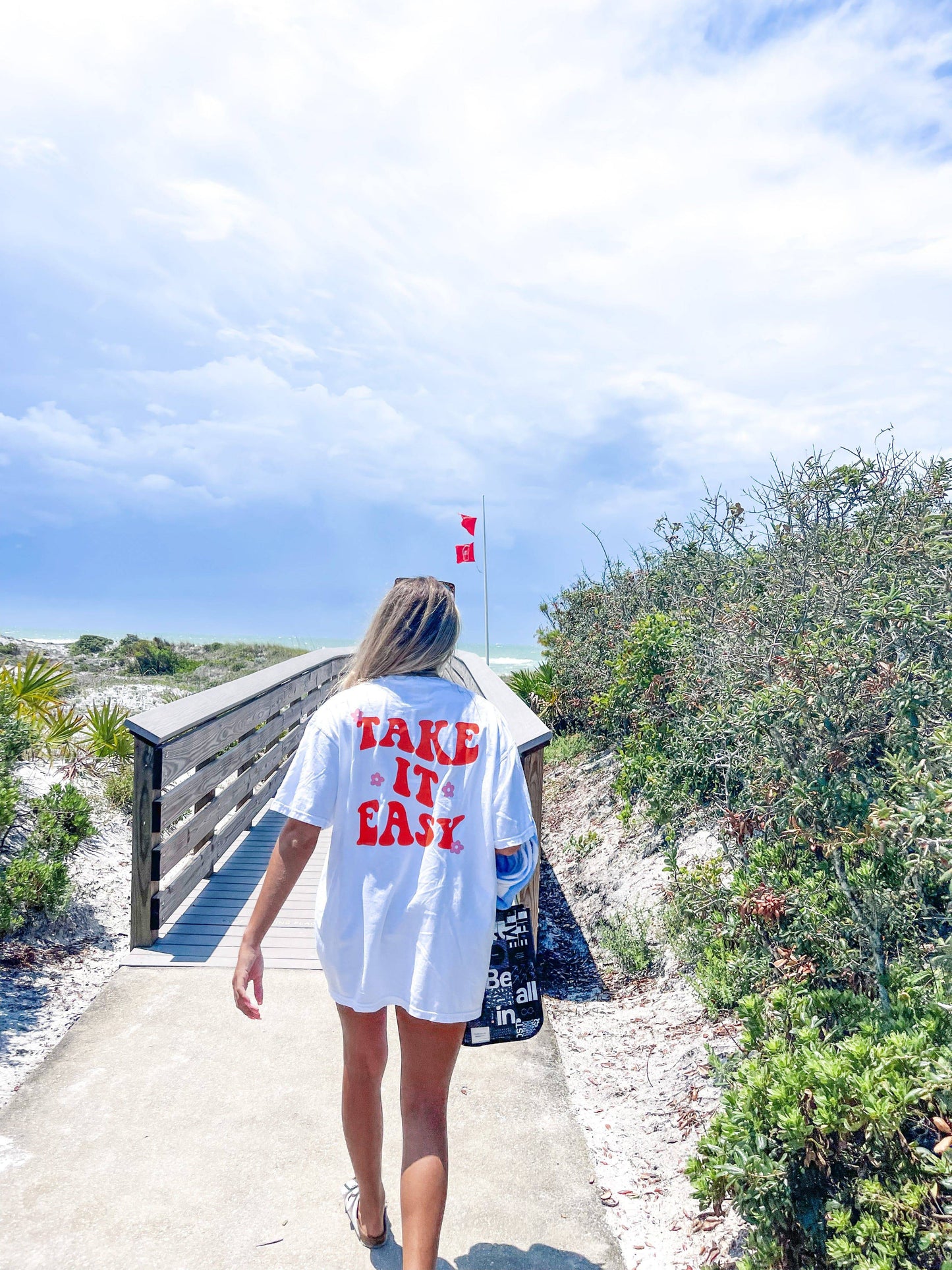 TAKE IT EASY SHIRT - JEWELS KENNEDY DESIGNS