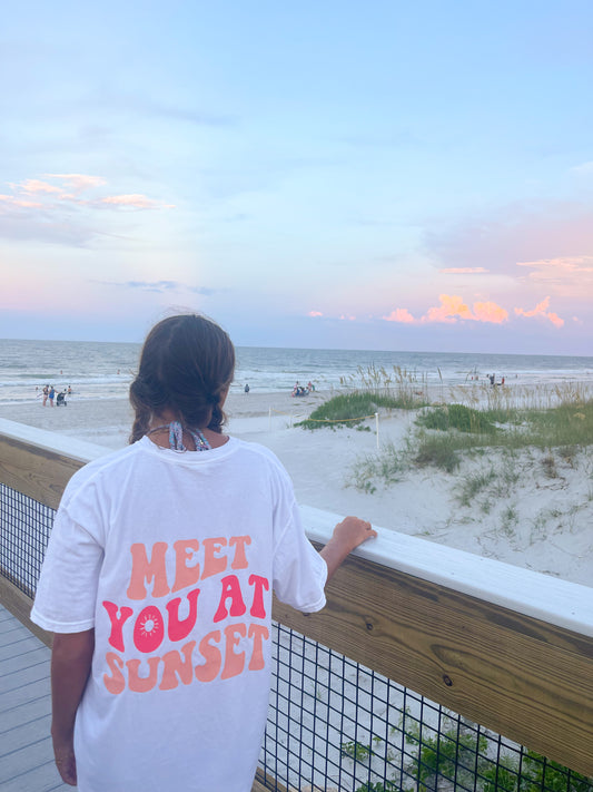 MEET YOU AT SUNSET SHIRT - Jewels Kennedy Designs